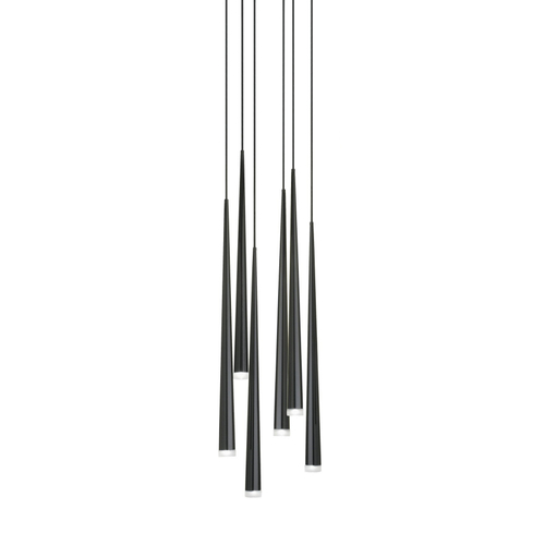 Подвесной дизайнерский светильник  Slim by Vibia (6 плафонов)