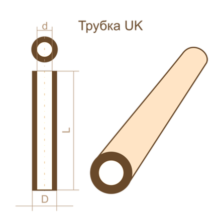 Трубка UK 8 370х330х250