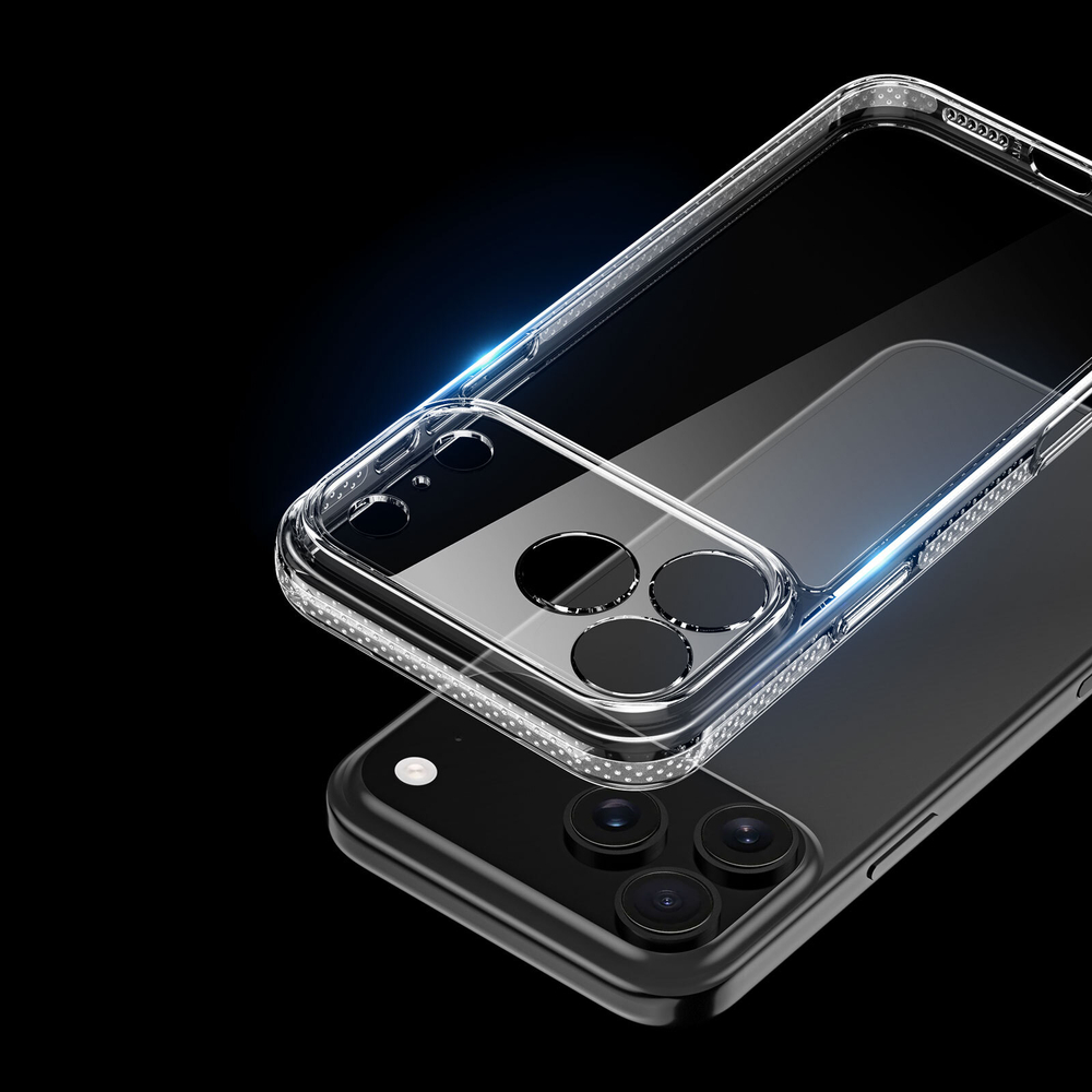 Усиленный прозрачный чехол от Dux Ducis для iPhone 17 Pro Max, серия Clin Series