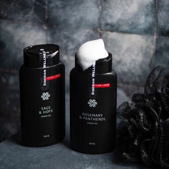 Гель для душа мужской "Шалфей & Хмель"
