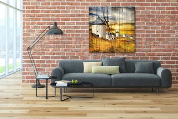 Панно из дерева Spain Consuegra windmills on