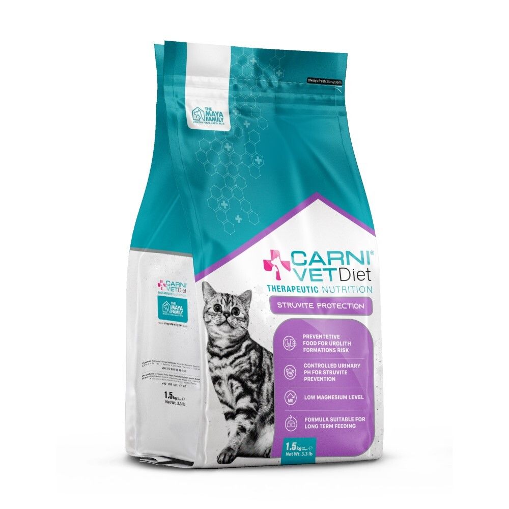 Carni Vet Struvite Protection - диета для кошек профилактика струвитов