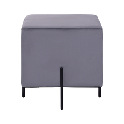 Пуф Gloria квадратный Серый