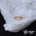 Кликер Twilight Opal #17 PVD Rose 1.2мм