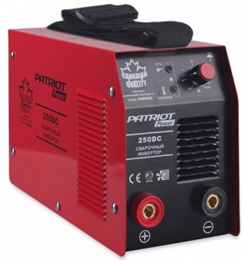 Сварочный инвертор Patriot power 250DC кейс