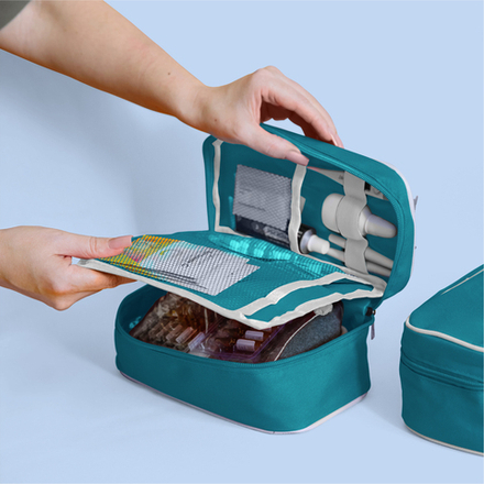 Аптечка дорожная 24х13х9 (голубая)