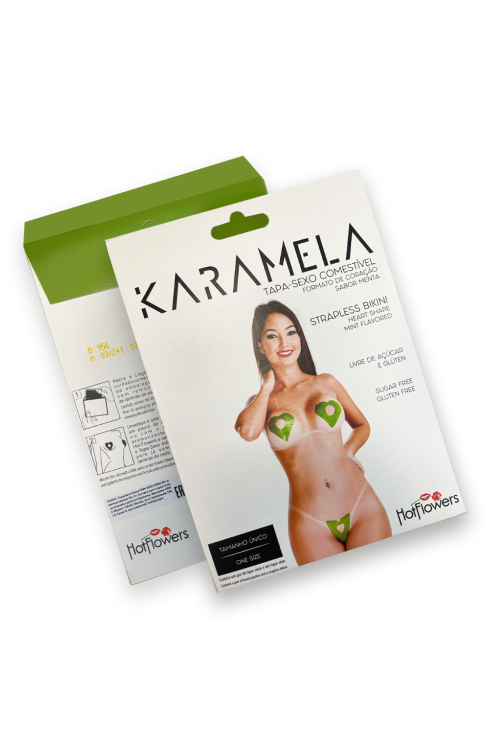 HotFlowers TAPA SEXO CORACAO - Съедобное бельё с мятным вкусом
