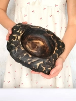 Деревянная сервировочная тарелка из Кедра