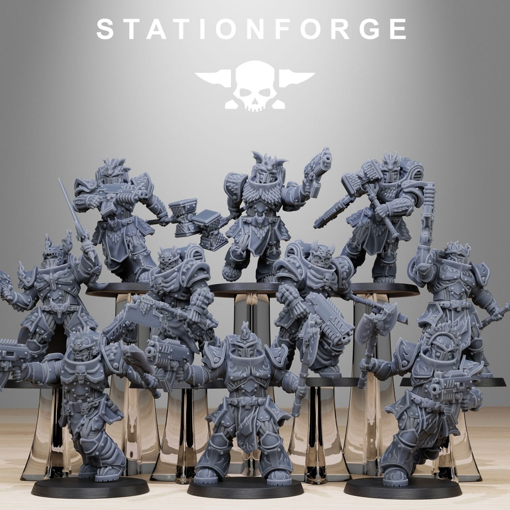Chaos Space Marines Alpha Dragons
