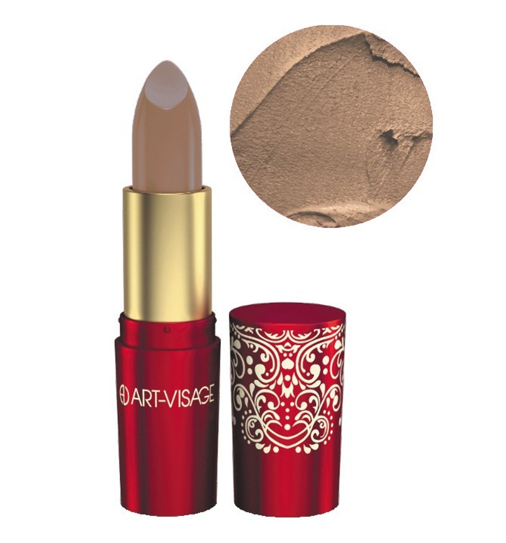 Art-Visage Помада для губ Velvet Touch Кашемир, ухаживающая, тон №504, Капучино, 4,5 гр
