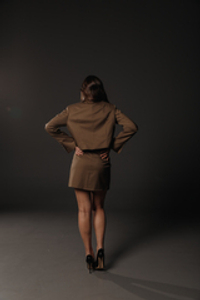 Юбка «Suit №2», кофейный