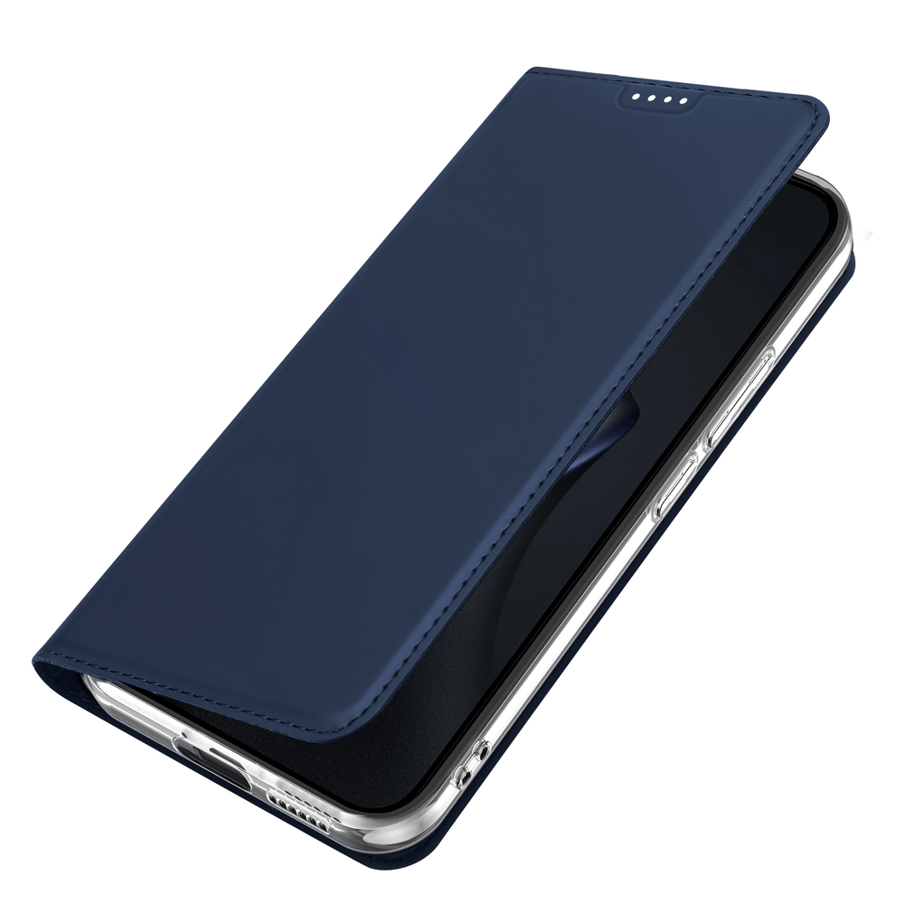 Чехол книжка синего цвета для смартфона Xiaomi 17T, серия Skin Pro Series от Dux Ducis
