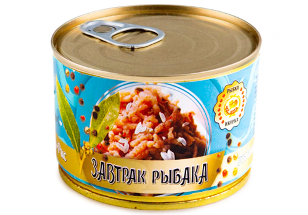 Фарш рыбный с рисом "Завтрак рыбака", 250г