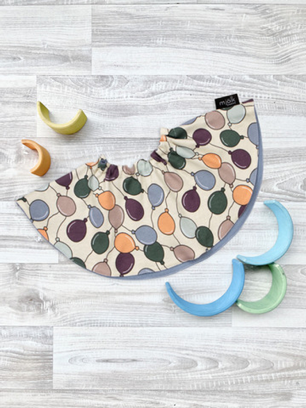 Двусторонний нагрудник Mjölk Шарики