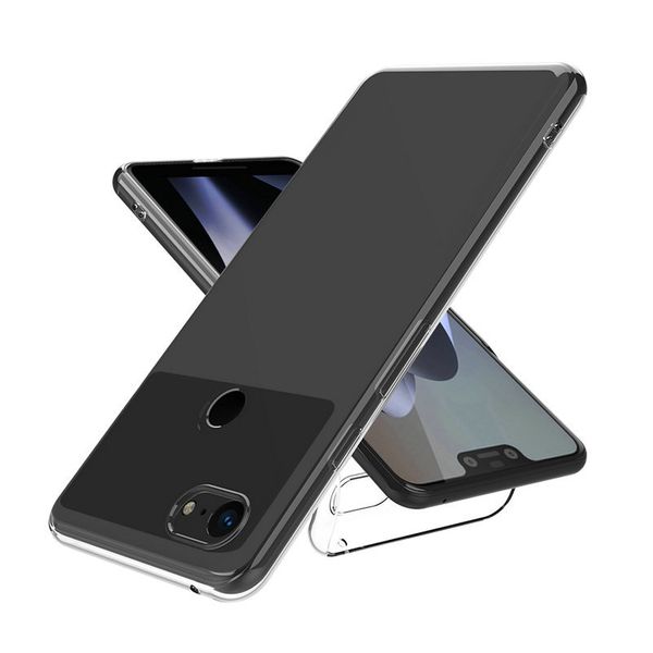 Силиконовый чехол для Google Pixel 3 XL (Прозрачный)