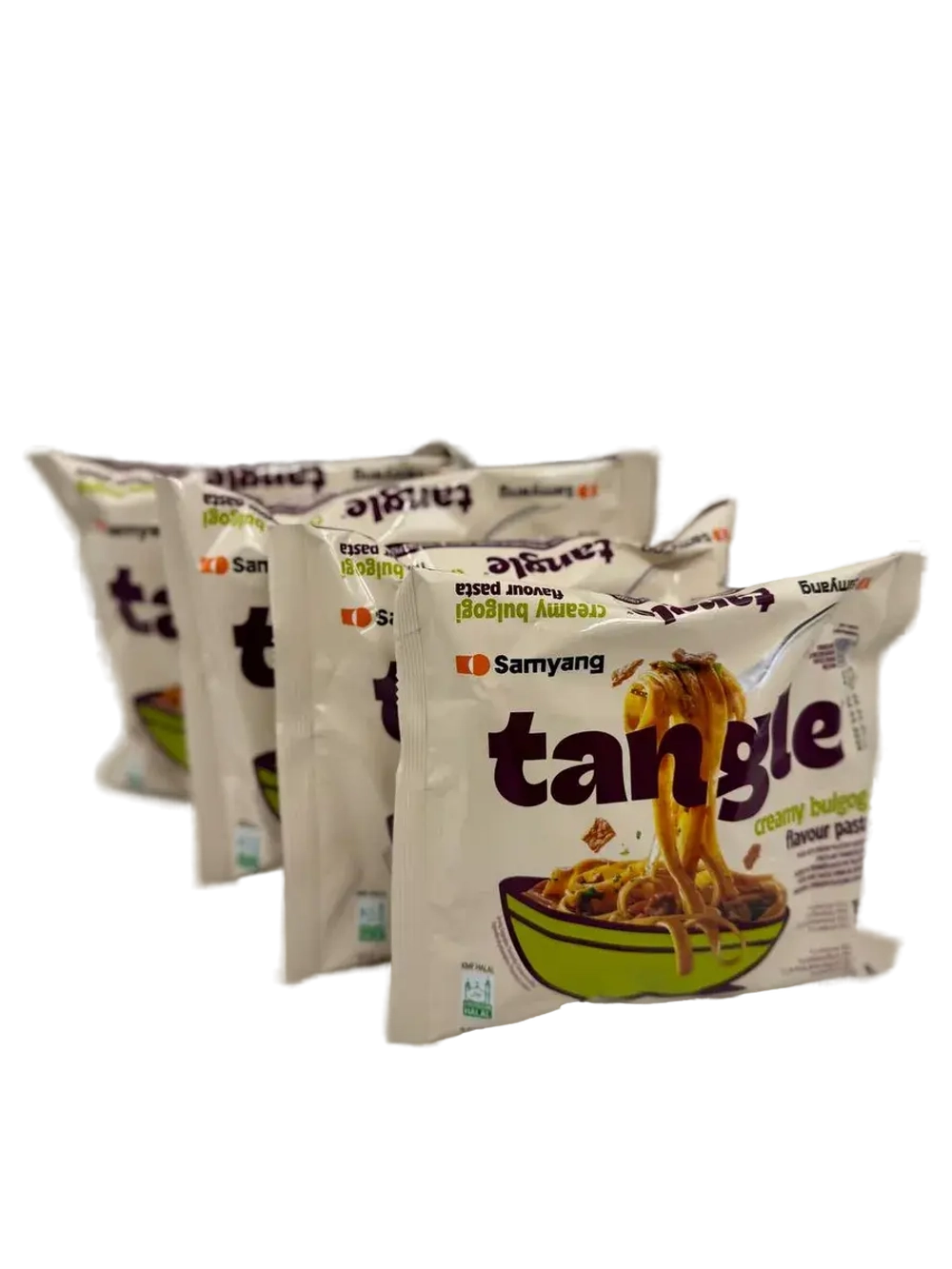 Samyang Tangle говядина в сливочно-сырном соусе, 4шт