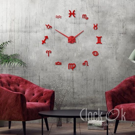 Настенные 3D часы Symbol