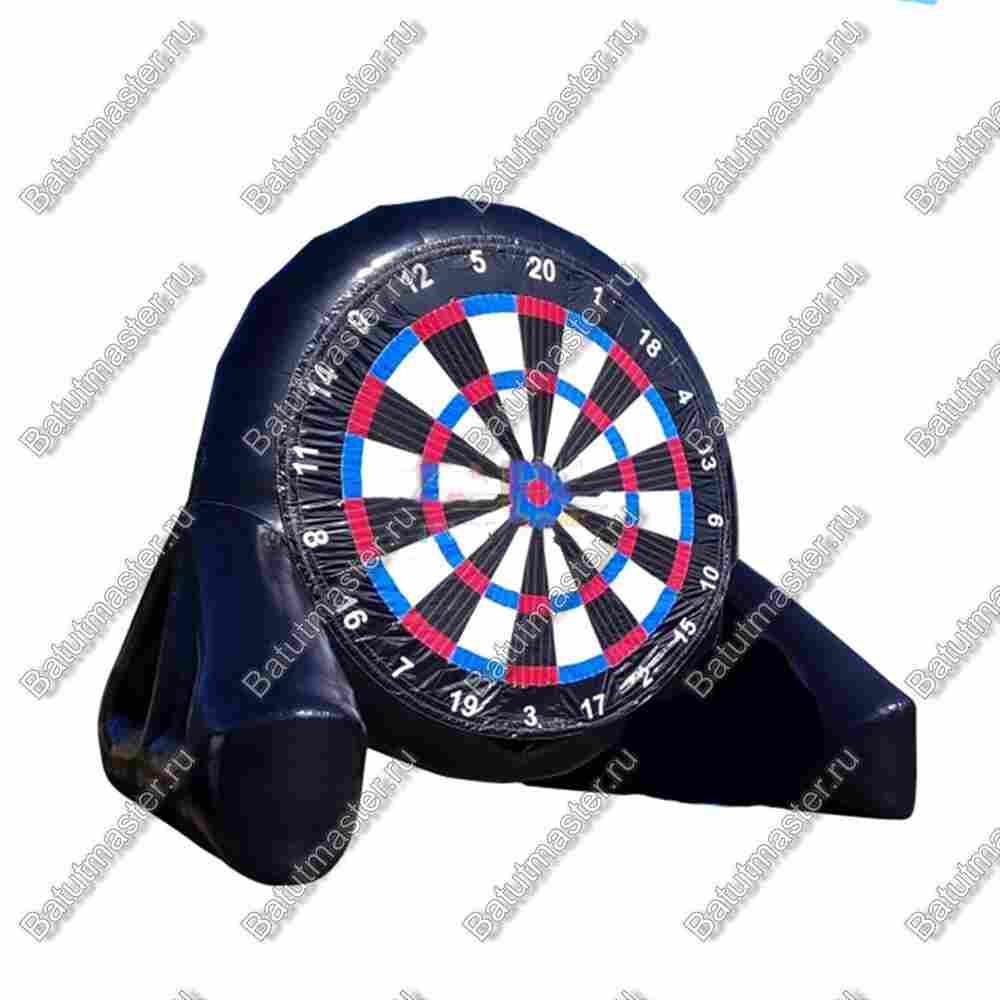 Надувной дартс «День» на подкачке, диаметр 4 м, размер 4×2×4 м