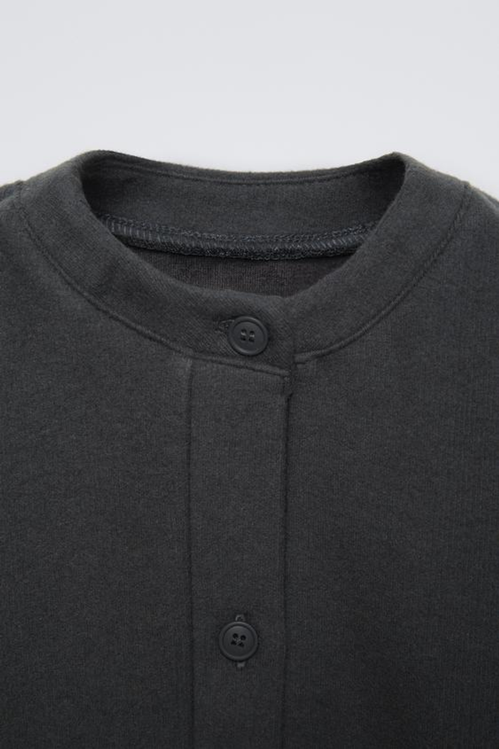 ZARA ЖАКЕТ SOFT TOUCH, АНТРАЦИТОВО-СЕРЫЙ