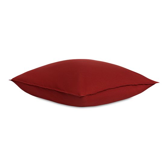 Набор наволочек изо льна и хлопка цвета копченой паприки из коллекции essential, 70х70 см