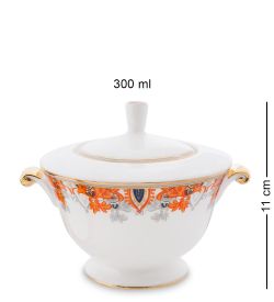 Pavone JK-217 Чайный сервиз 22 пр. на 6 перс. «Риомаджоре» (Riomaggiore  )