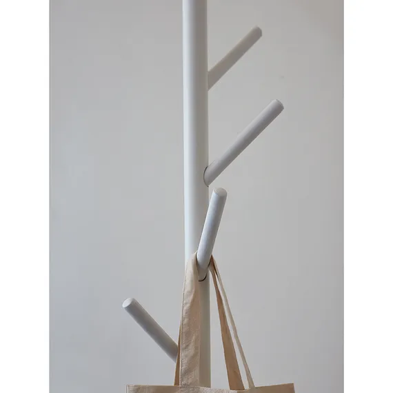 Вешалка напольная forsty, 173 см, белая