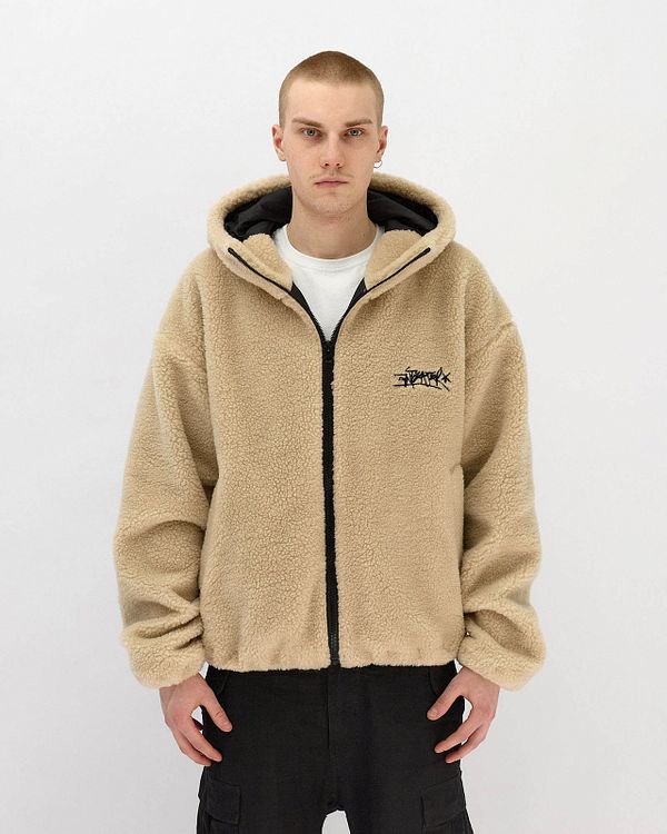 Куртка Comfy Sherpa SS23 Бежевая - фото 5