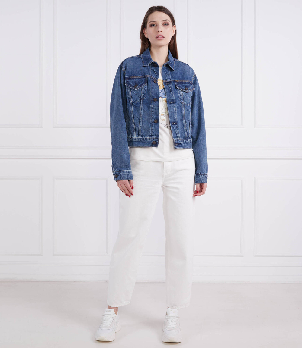 Джинсовая куртка POLO RALPH LAUREN - голубой(211890141)