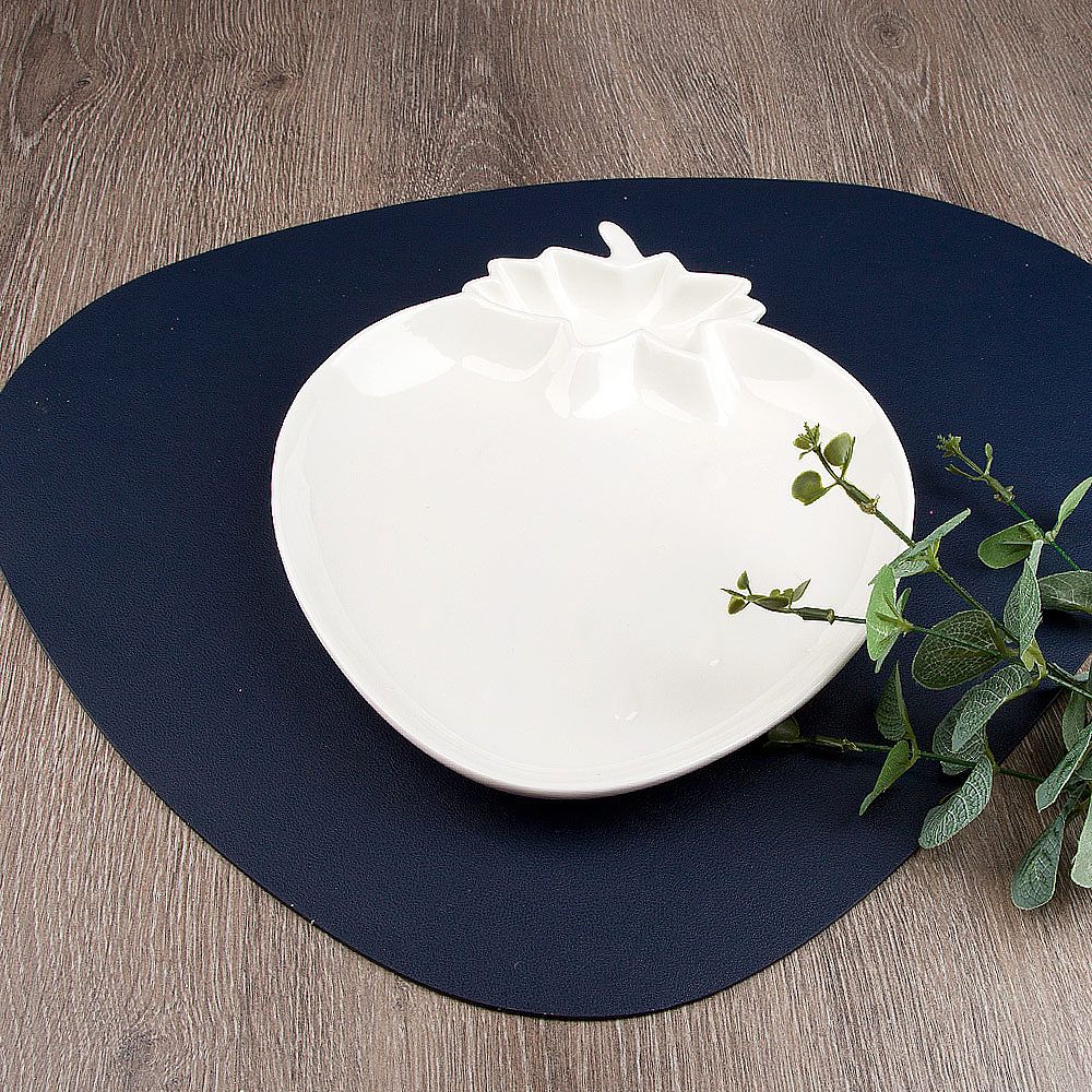 Блюдо сервировочное " " 25,5*21,5*3см. (min4) (фарфор) (транспортная упаковка)