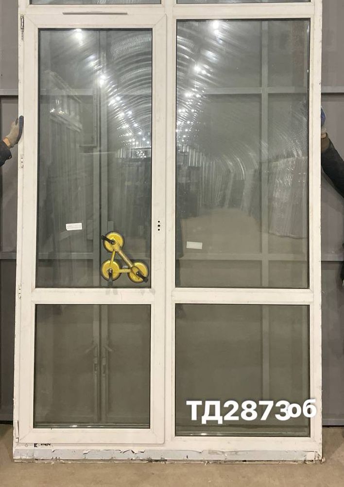 Дверь Пластиковая Б/У 237(в) х 163(ш) (Балконный Блок)