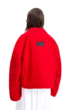 Куртка двустороняя TULUP white/red