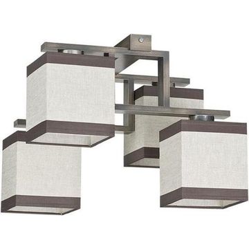 Потолочный светильник 409 Lea gray 4 TK Lighting