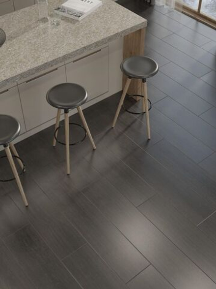 Ламинат Egger 8 mm 33 Large Aqua+ Дуб Шерман Антрацит EPL186