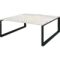 Стол переговорный на металлокаркасе  НТМП.О-160.11  1600x1100x750 Аргентум-МП