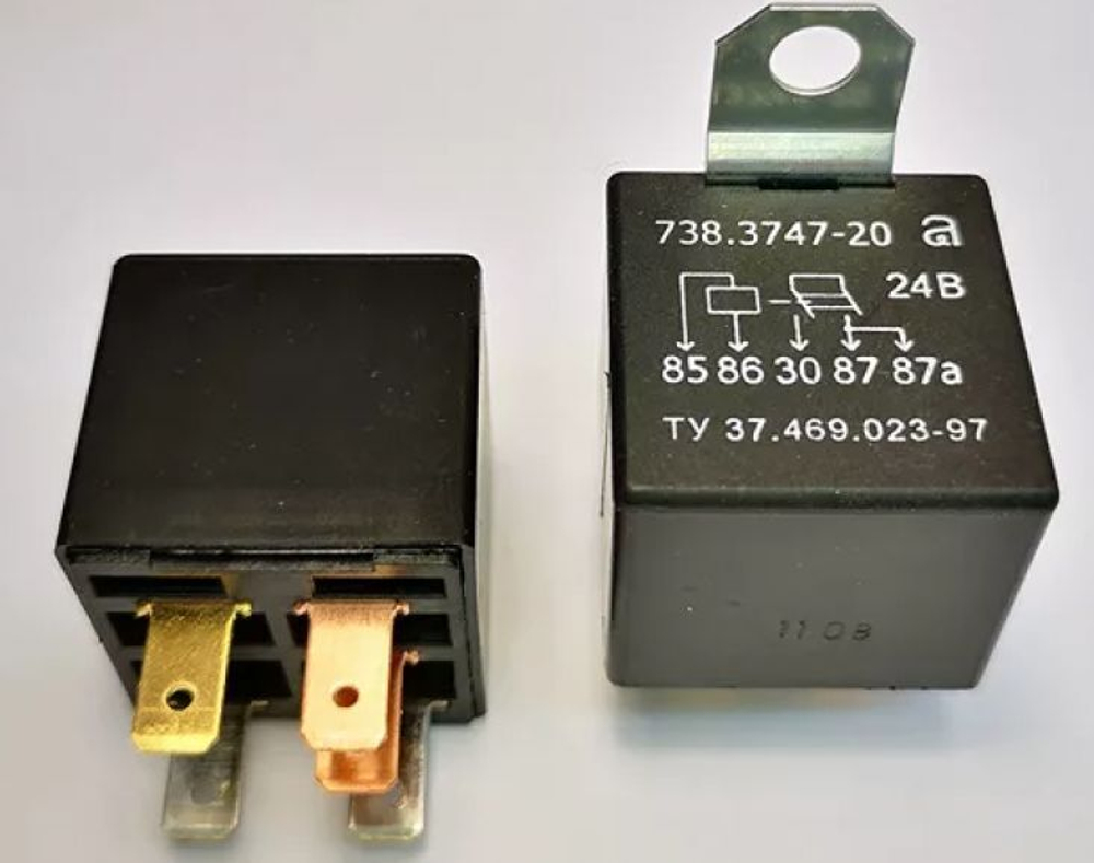 Реле стартера Газель,Соболь,2410,3110,3102 70А аналог 711.3747-02 ЭМИ