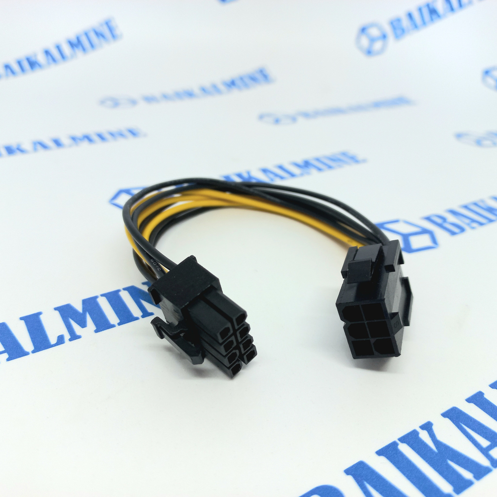 Переходник PCI-E 6 pin-8 pin