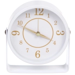 Будильник «GLORIA» 11*4см белый