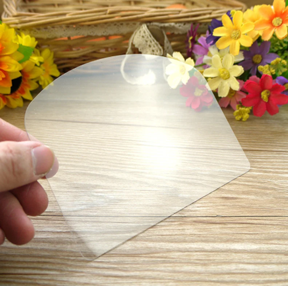 Шпатель кондитерский гибкий 13 см. прозрачный