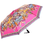 Зонт женский полуавтомат «Фиора», микс 6 цветов, 8 спиц, d-100см, длина в слож. виде 30см