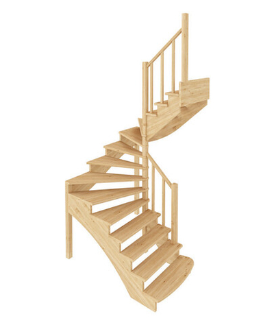 Лестница на второй этаж К-103м Правая