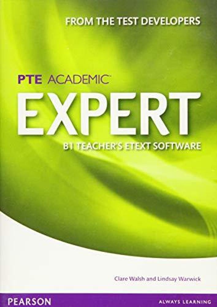 Expert PTE Academic B1 etext Teache
