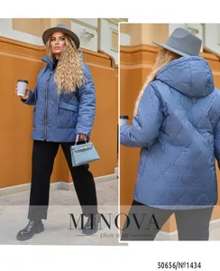 Куртка 1434-джинс Minova