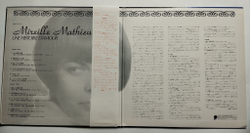 Винтажная виниловая пластинка LP Mireille Mathieu Марей Матье Une Histoire Damour (Japan 1971)