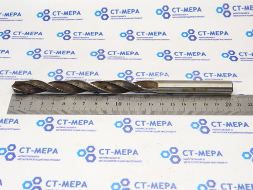Сверло по металлу 12.5мм (134х205мм) Р6М5 ц/х удлиненное