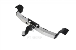 Фаркоп PT GROUP /съемный квадрат/ с нержавеющей накладкой для TOYOTA LC PRADO 150 2009-/ LEXUS GX 460 2010-2013(паспорт и сертификат в комплекте)(без электрики) арт.TPR-09-991124.00