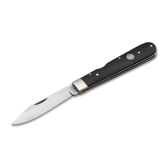 Складной нож Boker 113024 1906 c клинком из стали 440C, рукоять дерево (Black wood)