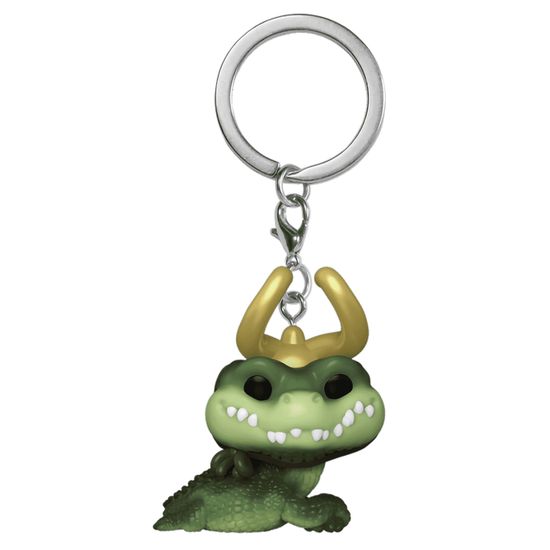 Брелок Funko Pocket POP! Marvel Loki Alligator Loki (Exc) 74027 / Брелок по мотивам сериала "Локи", Аллигатор Локи