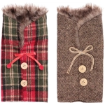 Украшение на бутылку «Теплый наряд» 12*24 см