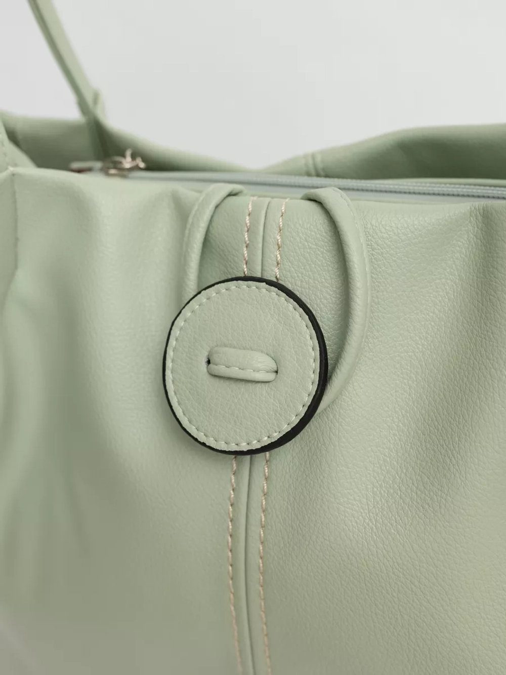 Сумка большая через плечо шоппер мешок