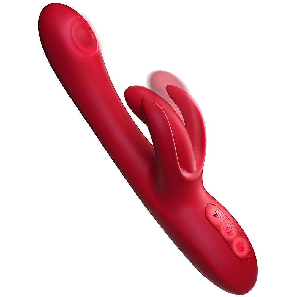 Хай-тек вибратор Amovibe, Trio Bliss, красный